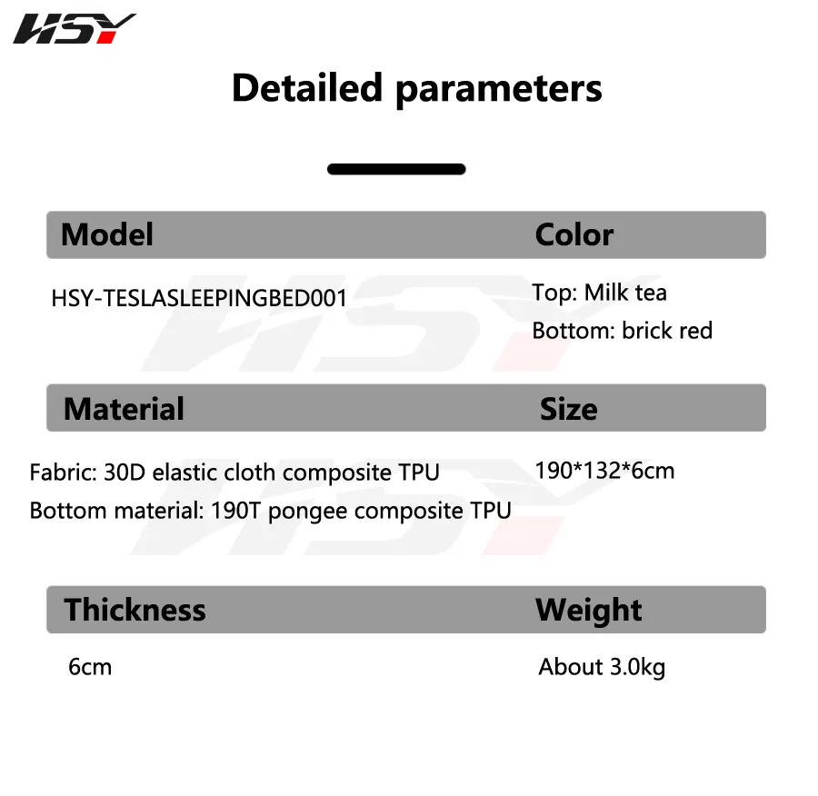 Model Y Mattress