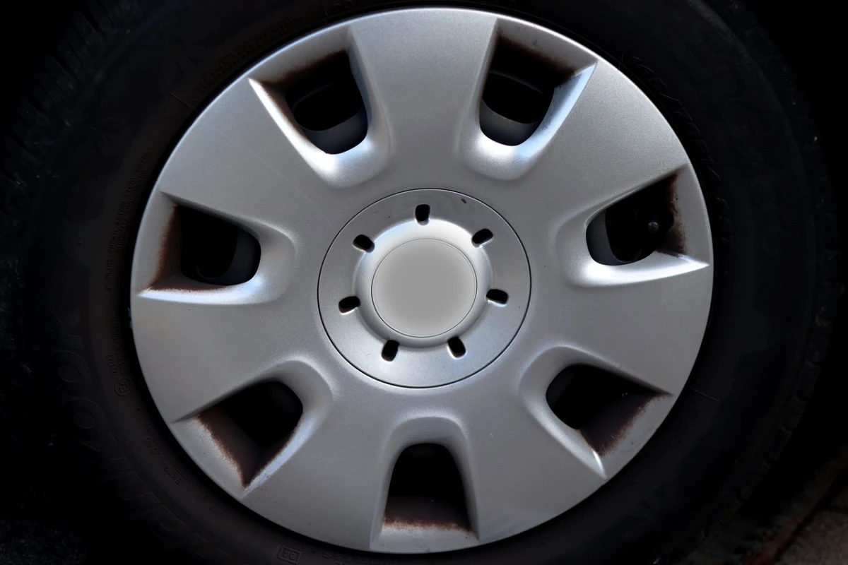 tesla wheel hubcap